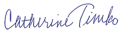 Catherine Timko signature