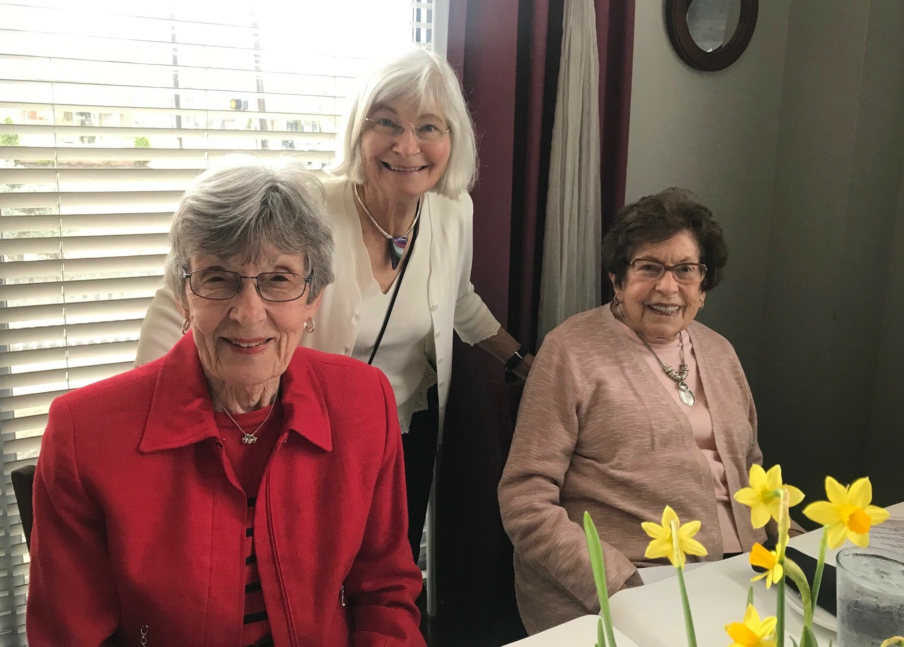 Karen Huhndorff, Elza Phillips and Eddie Lou Bush